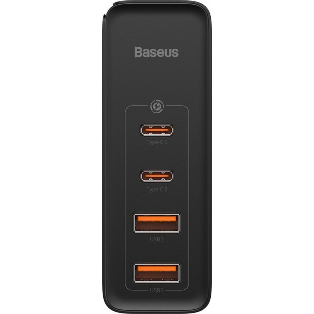 Baseus GaN2 Pro Φορτιστής 100W 2x USB + 2x USB-C Black