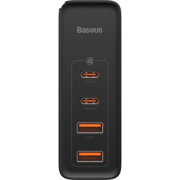 Baseus GaN2 Pro Φορτιστής 100W 2x USB + 2x USB-C Black