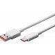 Xiaomi Regular USB 3.1 Cable USB-C male - USB-A male 6A Λευκό 1m (BHR6032GL) Bulk