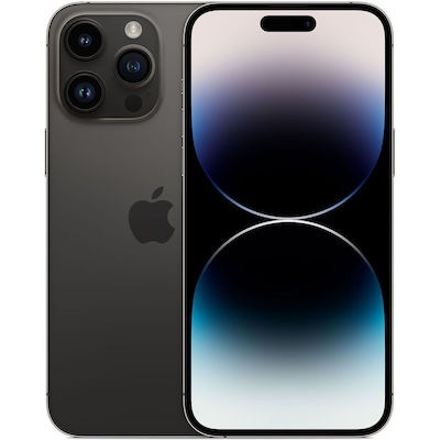 Apple iPhone 14 Pro Max 5G (6GB/128GB) Space Black Εκθεσιακό (1 Year Waranty) 86% + Battery 