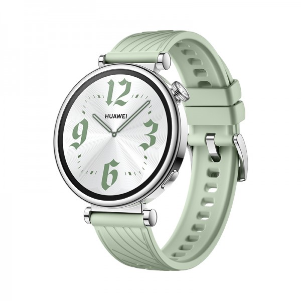 Huawei Watch GT 4 41mm (Green Fluoroelastomer Strap)