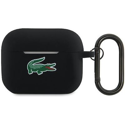 Lacoste Croc Logo Silicone Case Apple AirPods Pro 2 Black