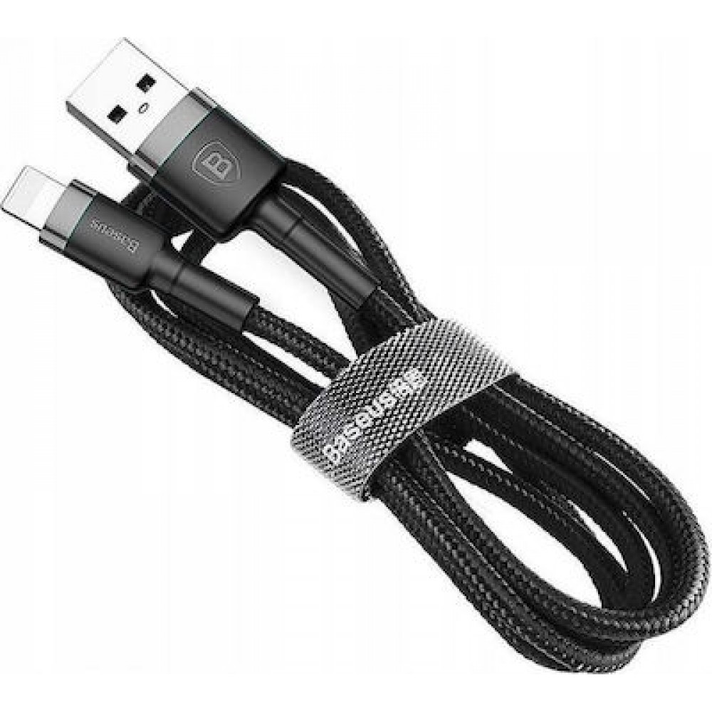 Baseus Braided USB to Lightning Cable Black 1m (CALKLF-BG1)