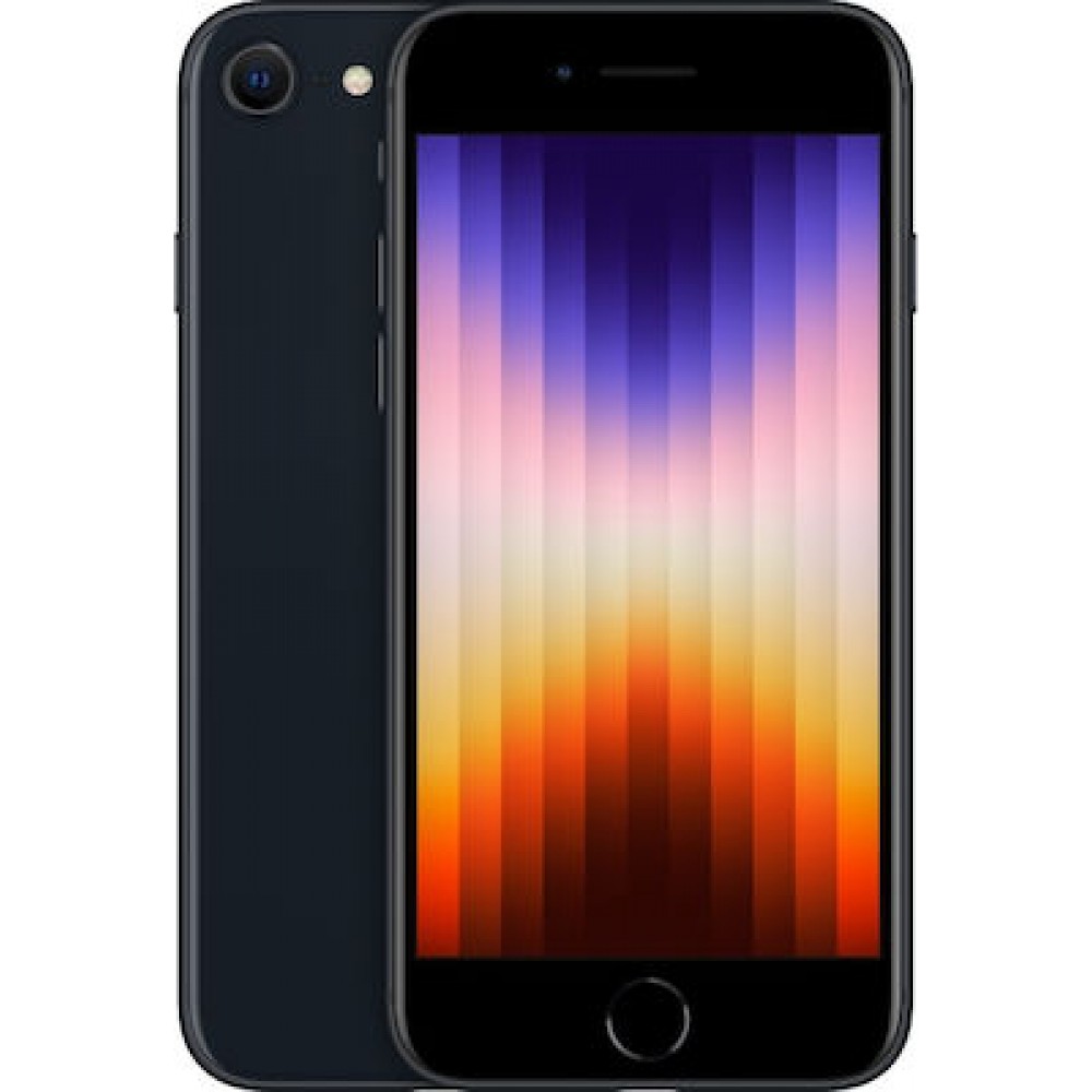 Apple iPhone SE 2022 5G (4GB/64GB) Midnight Εκθεσιακό 100% Battery