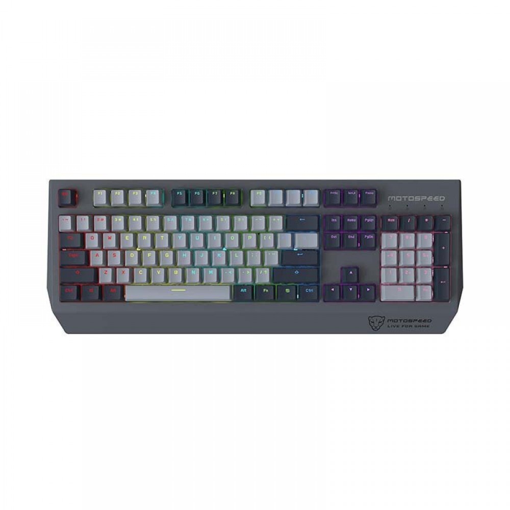 Motospeed CK99 Gaming Mechanical Keyboard RGB Cherry MX Red Switch