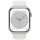AppleWatch Series 8 LTE Aluminium 41mm Silver with White Sport Band