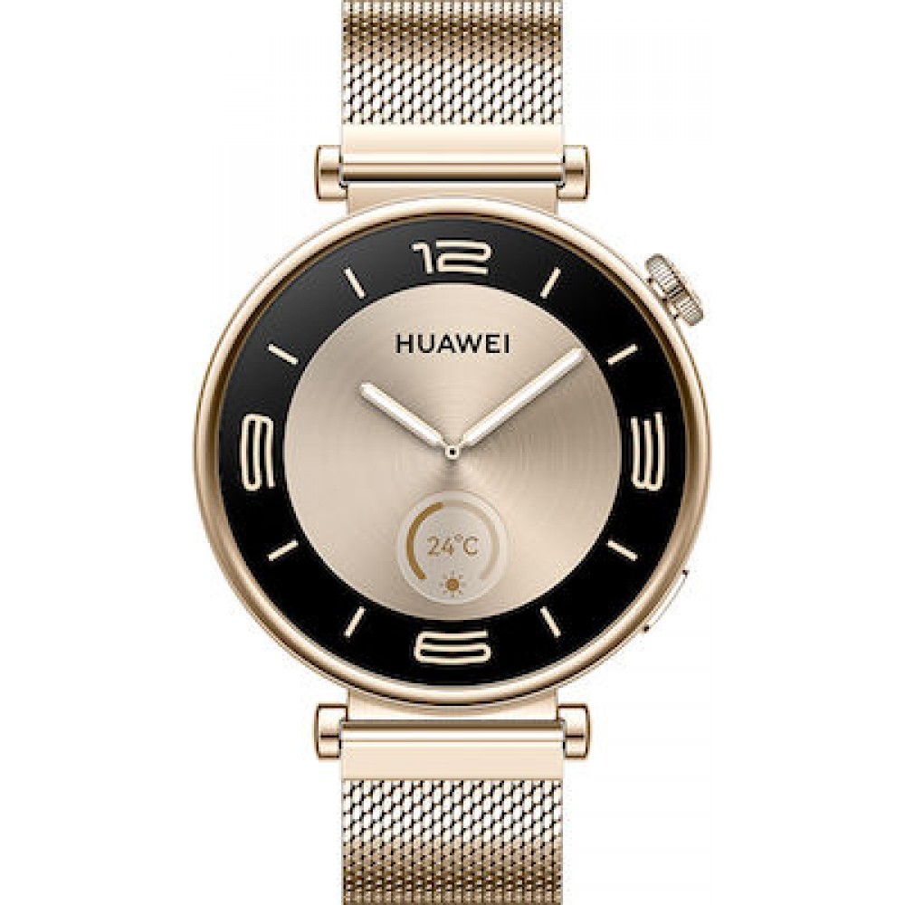 Huawei Watch GT 4 41mm (Light Gold Milanese Strap)