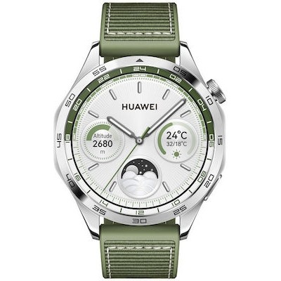 Huawei Watch GT 4 46mm (Green Composite Strap)