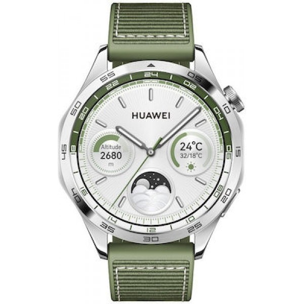 Huawei Watch GT 4 46mm (Green Composite Strap)
