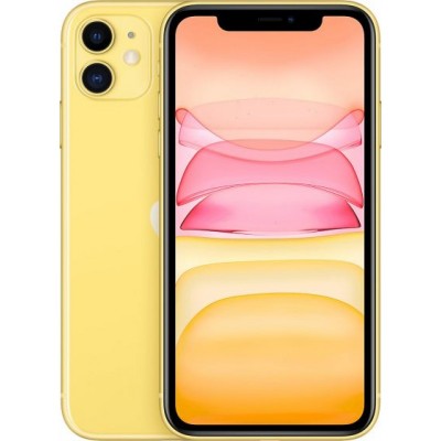 Apple iPhone 11 (4GB/128GB) Yellow Εκθεσιακό 100% Battery