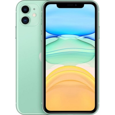 Apple iPhone 11 (4GB/128GB) Green Εκθεσιακό 100% Battery
