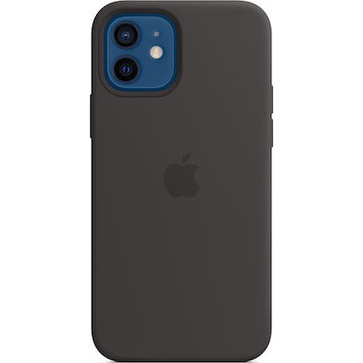 Apple Silicone Case with MagSafe Black (iPhone 12 / 12 Pro)
