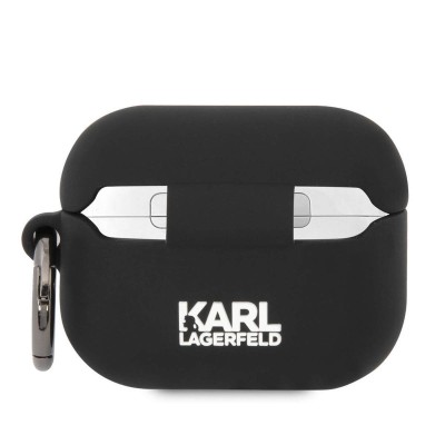 Karl Lagerfeld Logo Karl Head Μαύρο (Apple AirPods 3)