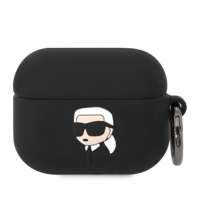 Karl Lagerfeld Logo Karl Head Μαύρο (Apple AirPods 3)