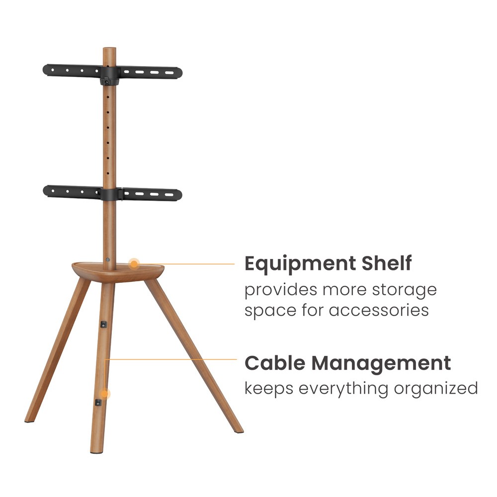 Brateck Βάση Τηλεόρασης Δαπέδου 45-65" FS35-44F-02