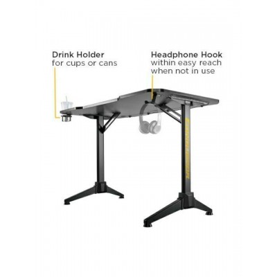 Brateck Gaming Γραφείο GMD03-2 Black