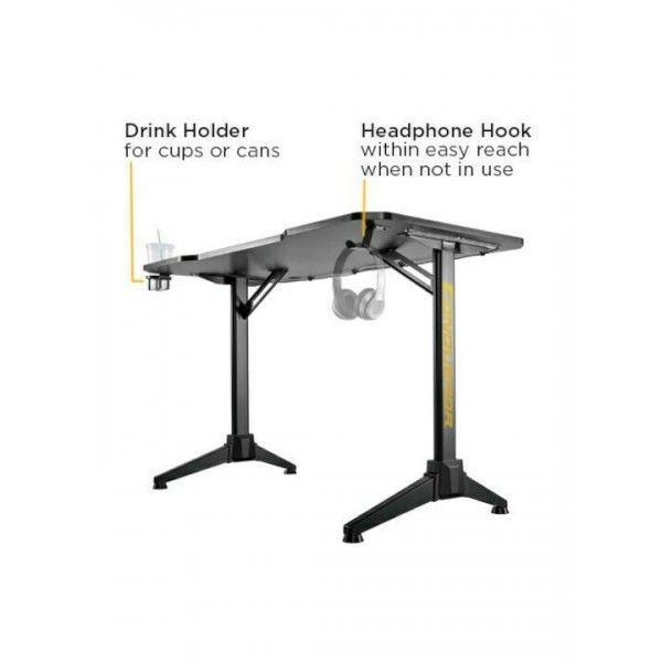 Brateck Gaming Γραφείο GMD03-2 Black