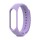 Λουράκι Σιλικόνης Ανοιχτό Μωβ (Mi Band 3/4)