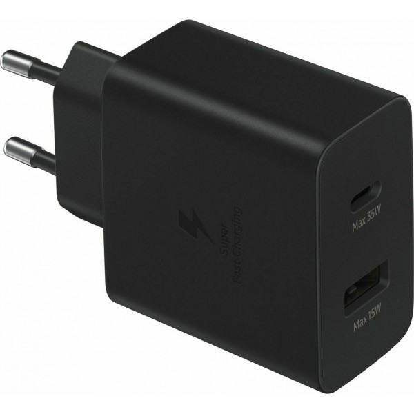 Samsung Dual  35W Wall Adapter Black (EP-TA220NBE)