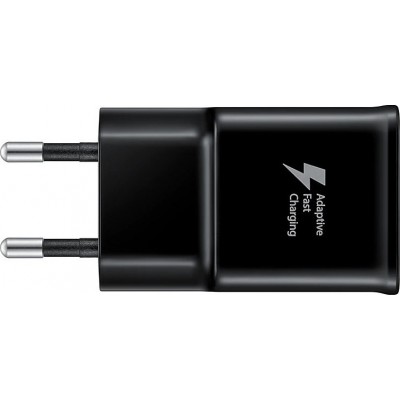 Samsung USB Wall Adapter Μαύρο (EP-TA20EBE) Retail