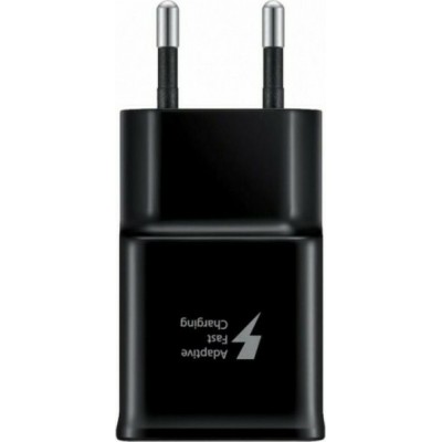 Samsung USB Wall Adapter Μαύρο (EP-TA20EBE) Retail