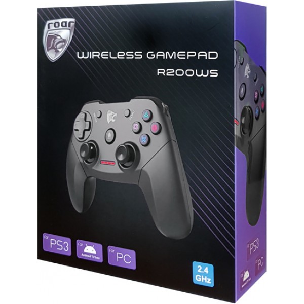 Roar RR-0003 Wireless Controller Android / PC / PS3 Black
