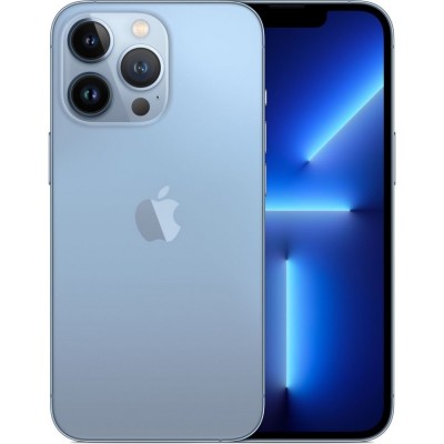 Apple iPhone 13 Pro (6GB/128GB) Sierra Blue NEW Open Box (03/06/23) 100% Battery