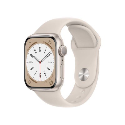 Apple Watch Series 8 Aluminium 45mm Starlight Εκθεσιακό Open Box 100% Battery