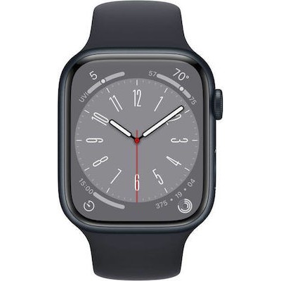 Apple Watch Series 8 Aluminium 45mm Midnight NEW Open Box (31/05/24) 100% Battery 