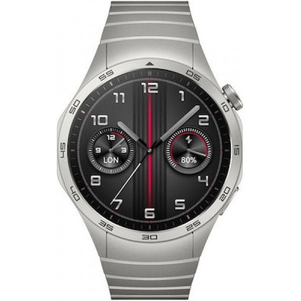 Huawei Watch GT 4 46m (Grey Stainless Steel Strap)
