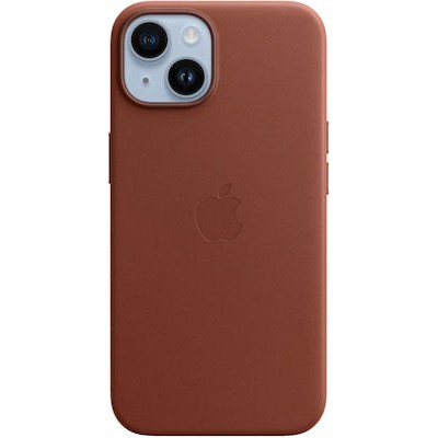 Apple Leather Case with MagSafe Umber (iPhone 14)