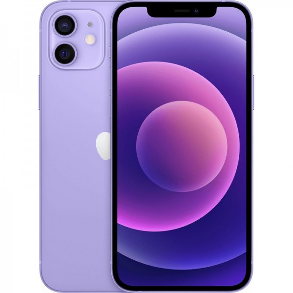 Apple iPhone 12 (4GB/64GB) Purple Εκθεσιακό (1 Year Warranty) 90% + Battery