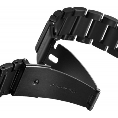 Spigen Modern Fit Λουράκι Μεταλλικό Μαύρο (Galaxy Watch 42mm)