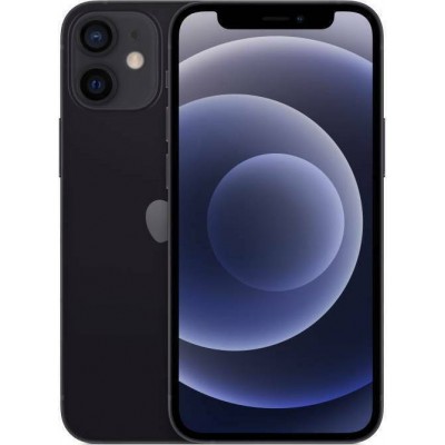 Apple iPhone 12 Mini (64GB) Black  NEW Open Box (05/01/2023) 100% Battery 