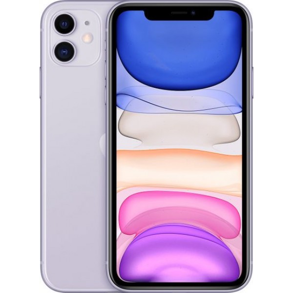 Apple iPhone 11 (4GB/128GB) Purple Εκθεσιακό 90% + Battery  