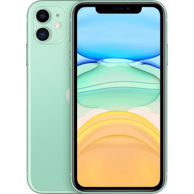 Apple iPhone 11 (4GB/64GB) Green Εκθεσιακό (1 Year Warranty) 100% Battery 