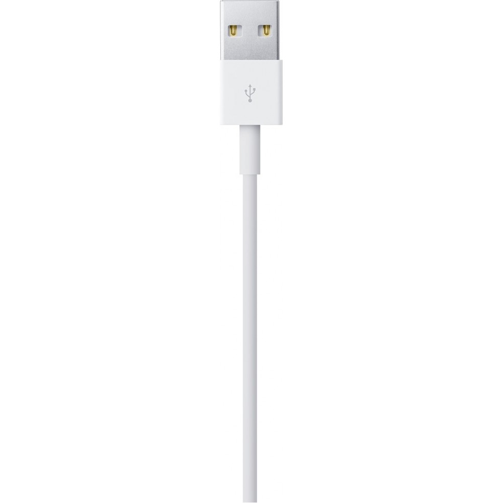 Apple Regular USB to Lightning Cable Λευκό 1m (MXLY2ZM/A)