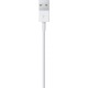 Apple Regular USB to Lightning Cable Λευκό 1m (MXLY2ZM/A)