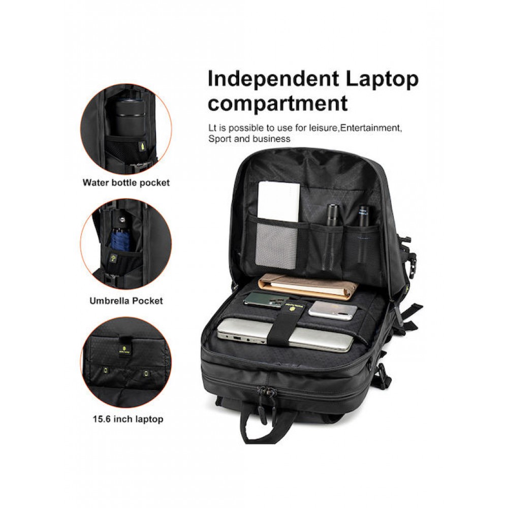 Arctic Hunter B00391 Σακίδιο πλάτης Black