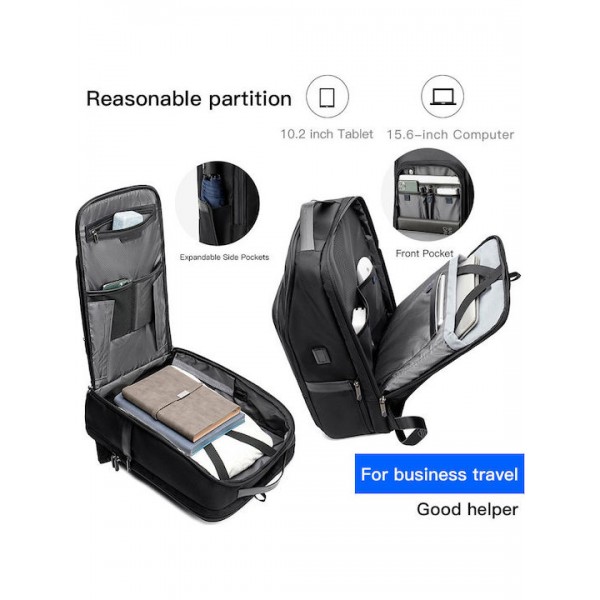 Arctic Hunter B00403 Σακίδιο Πλάτης Black