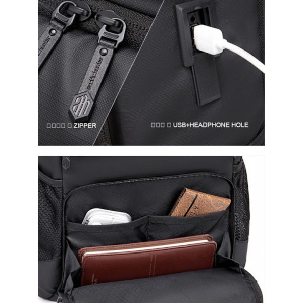 Arctic Hunter B00532 Σακίδιο Πλάτης Black
