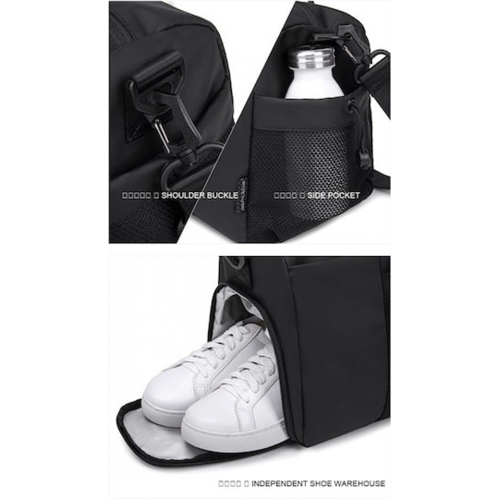 Arctic Hunter Lx00537 Σακίδιο Ταξιδιού Black