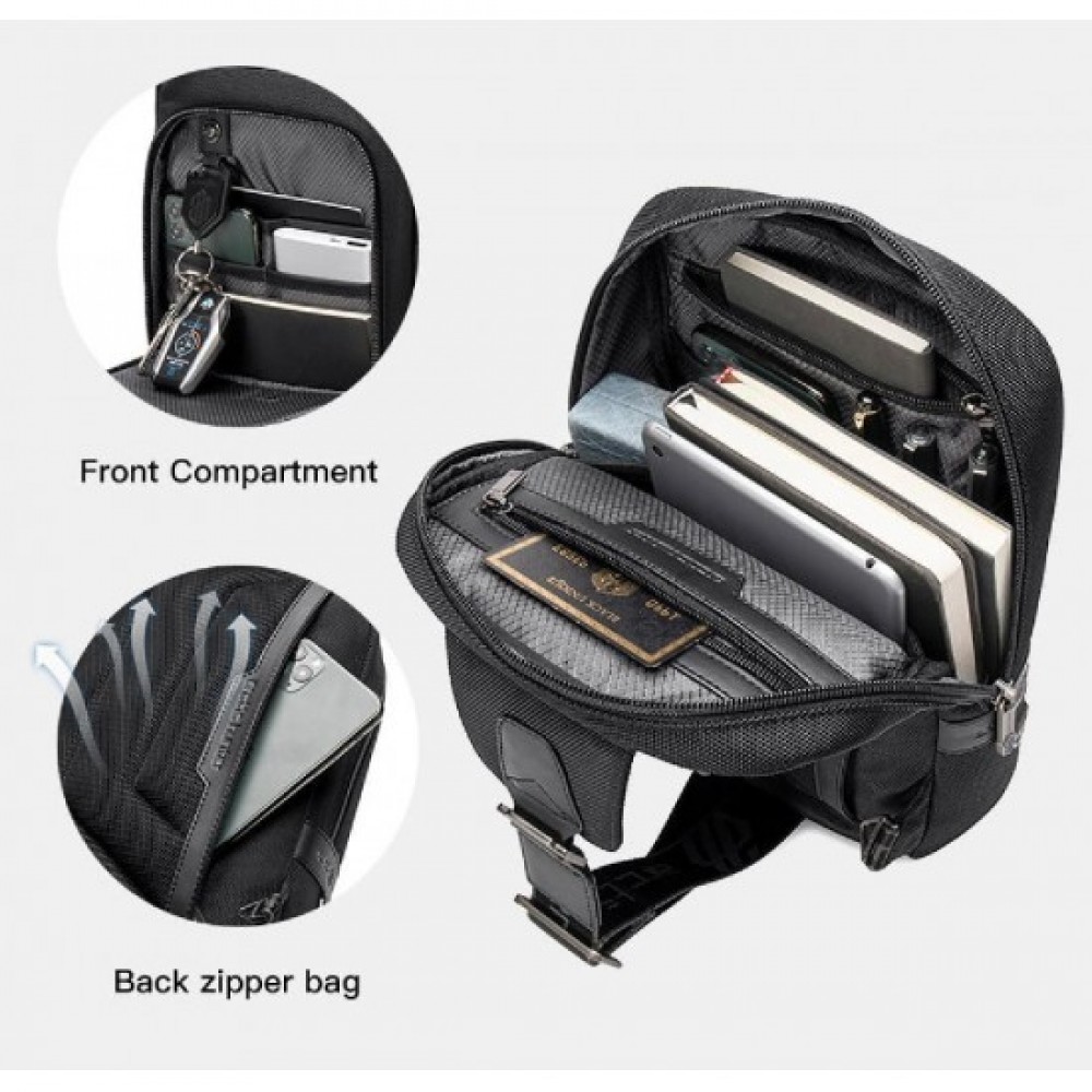 Arctic Hunter XB00116 Σακίδιο Στήθους Black