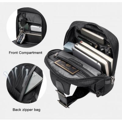 Arctic Hunter XB00116 Σακίδιο Στήθους Black