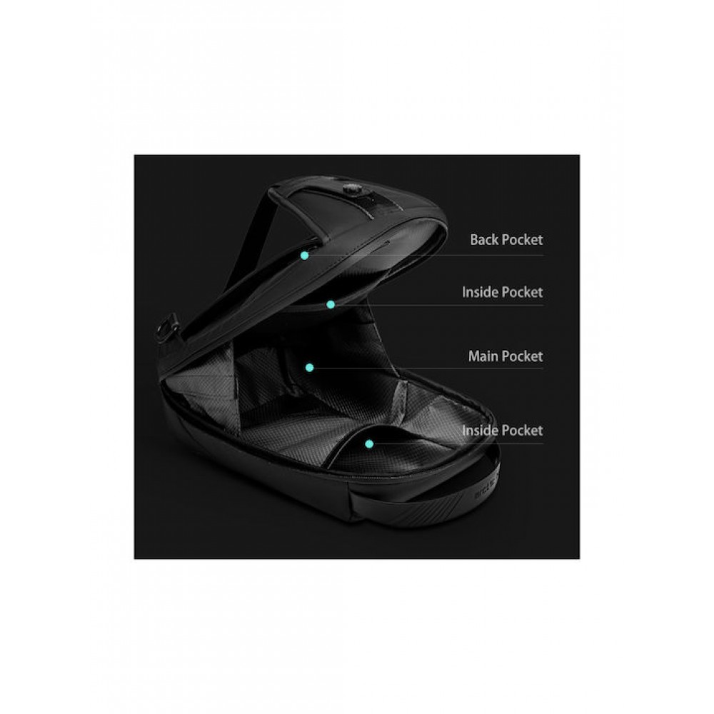 Arctic Hunter XB00121 Σακίδιο Στήθους Black