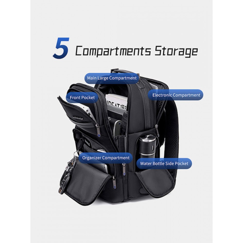 Arctic Hunter B00492 Σακίδιο Πλάτης Black