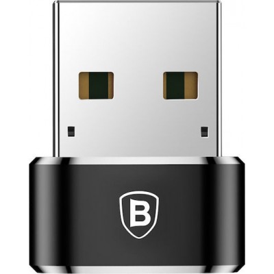 Baseus Mini Type-C Female to USB-A Adpater Black