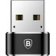 Baseus Mini Type-C Female to USB-A Adpater Black