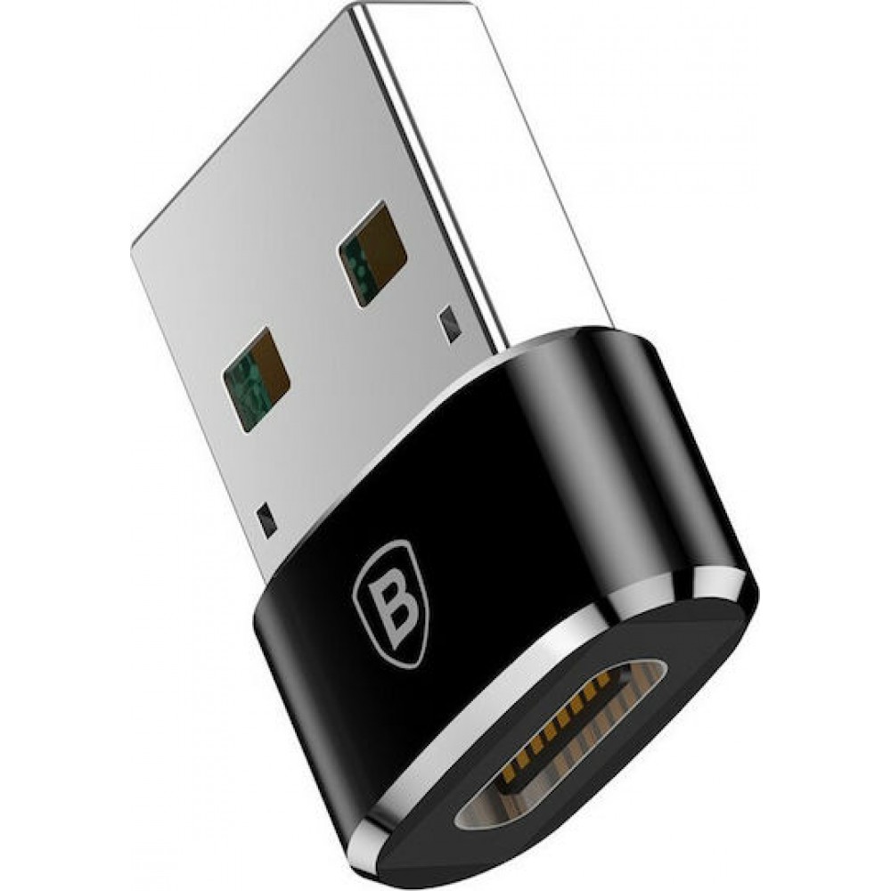 Baseus Mini Type-C Female to USB-A Adpater Black