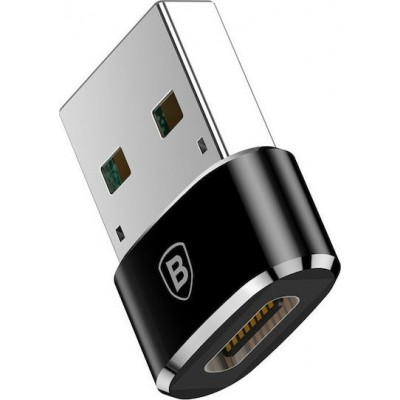 Baseus Mini Type-C Female to USB-A Adpater Black